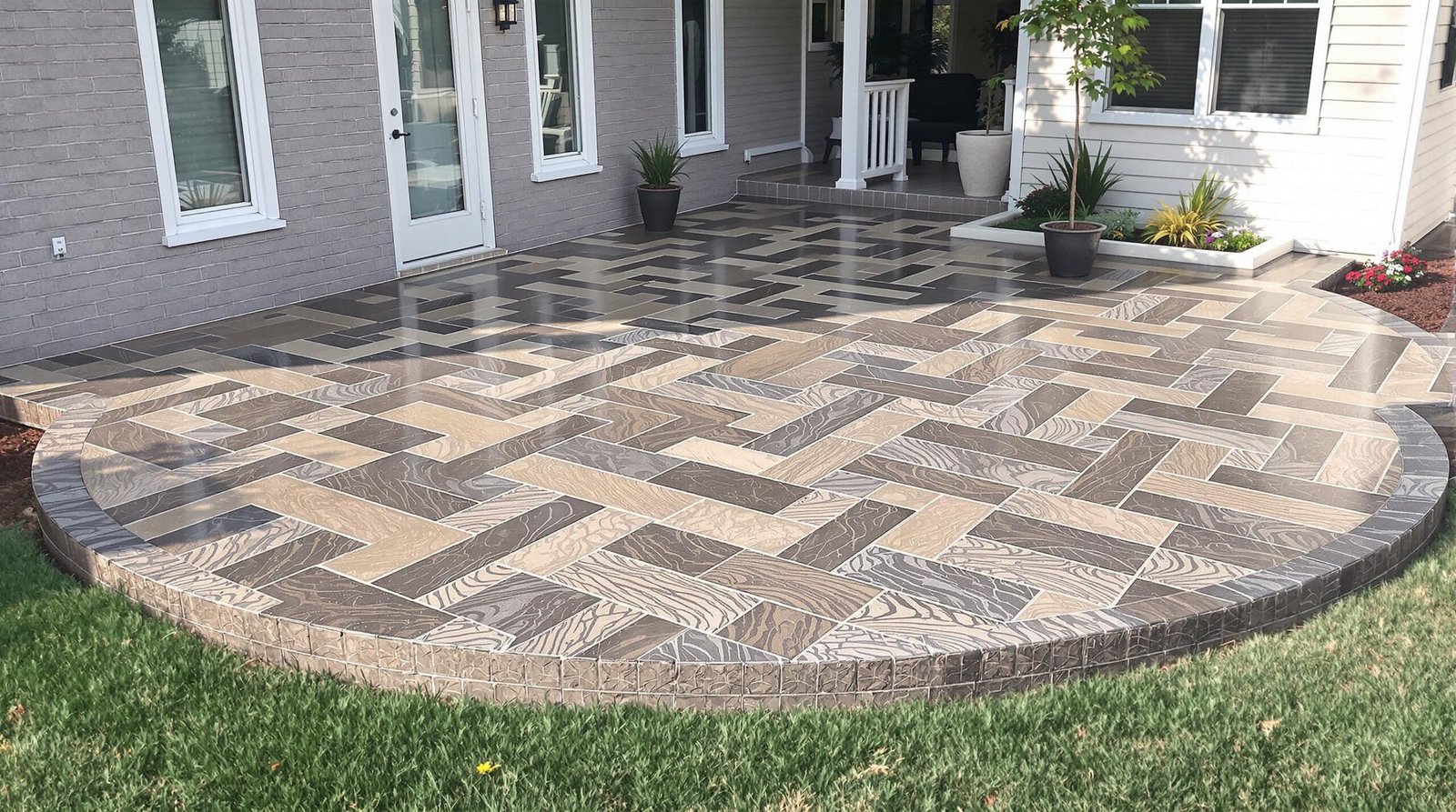 Custom Stamped Concrete